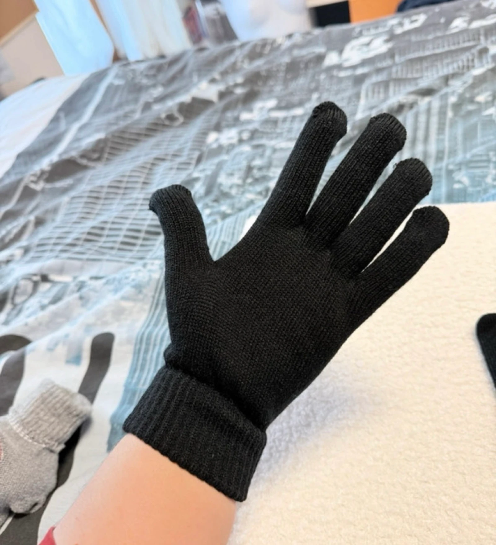 Harry Potter black gloves – photo 4